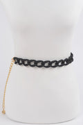 Vivid Color Chain Belt