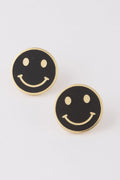 Women's Smiley Face Stud Earrings BYMANYC ® New York CONTEMPORARY VIBRANT MODERN JEWELRY - New Collection