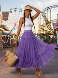 Women's Skirt DUMBO Mesh Radiance Collection - Los Angeles BYMANYC New York