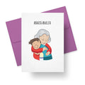 Abrazos Abuelita (Boy)- Spanish Mother's Day Card for Grandma