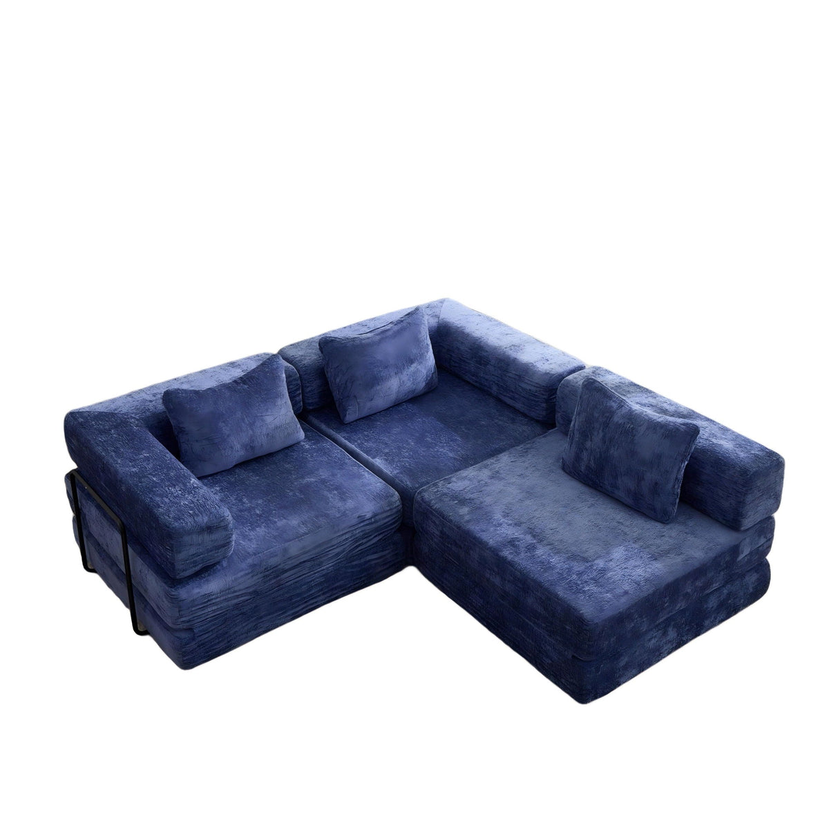 Convertible Floor Sofa Bed with Modular Design - Multiple Colors