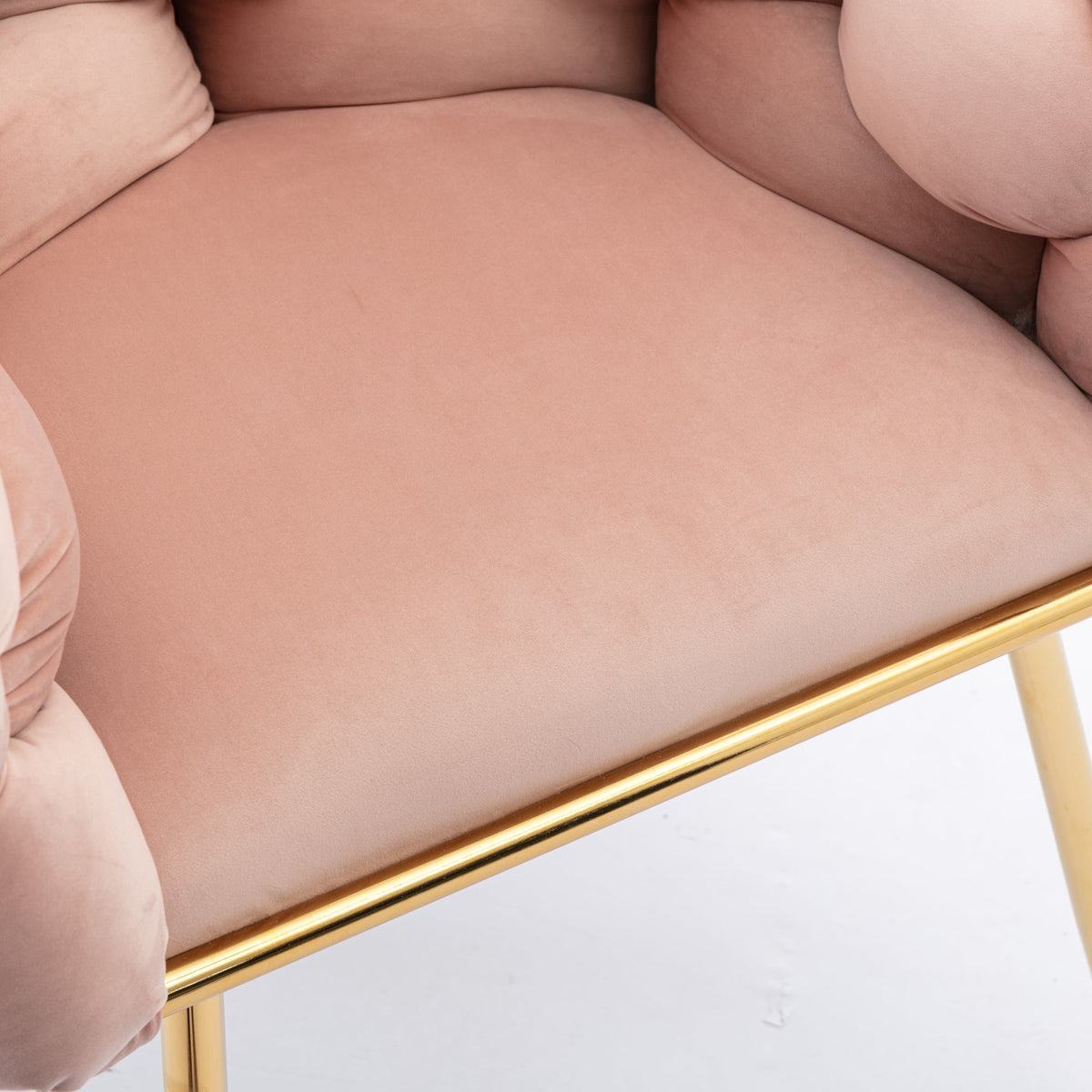 Pink Velvet Accent Chairs | Set of 2
