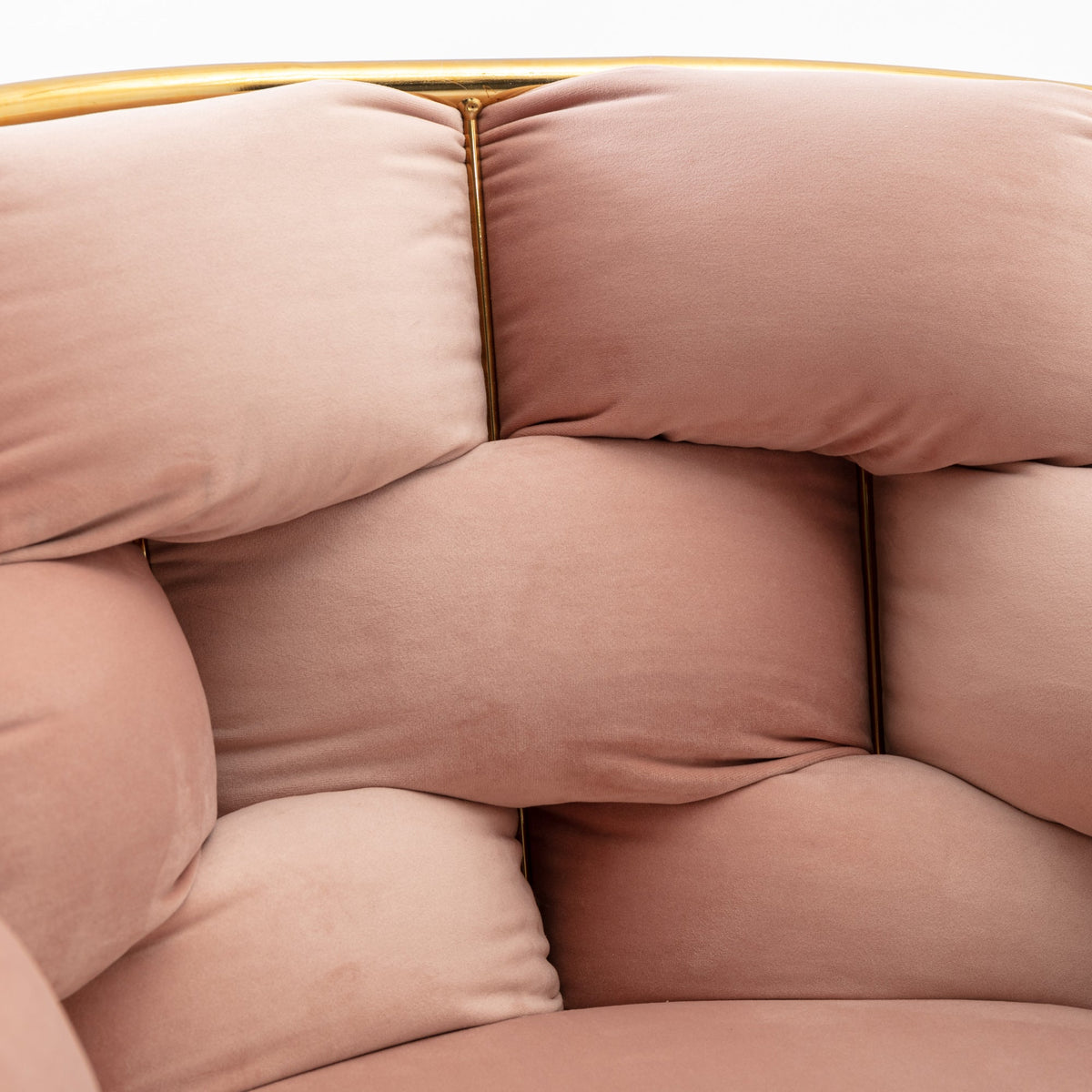 Pink Velvet Accent Chairs | Set of 2