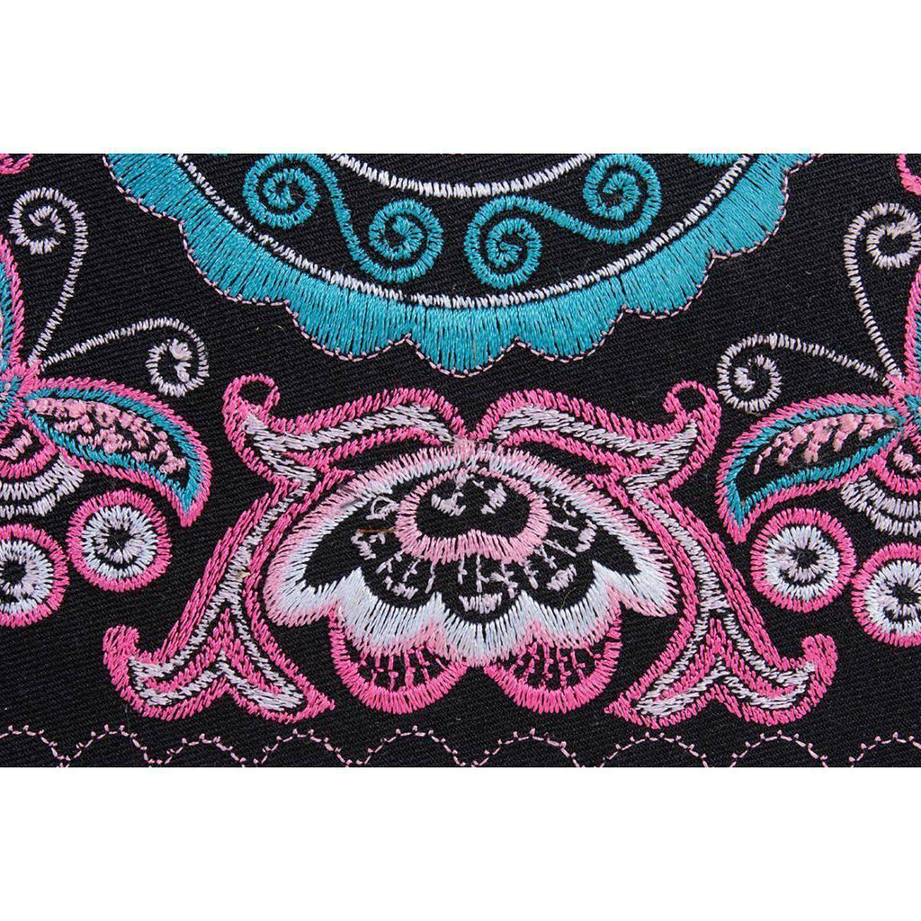 Butterfly Embroidered Wallet - Thailand