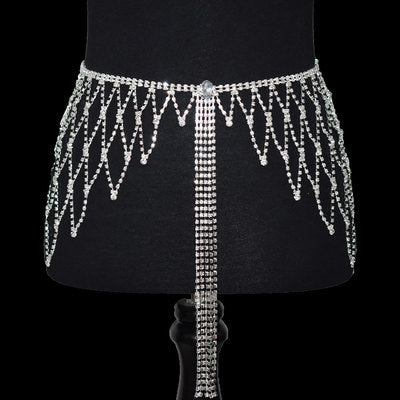 Rhinestone Body Chain Accessories