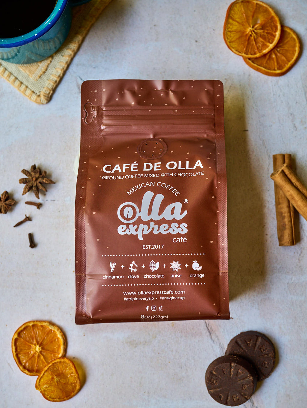 Cafe de Olla con Chocolate