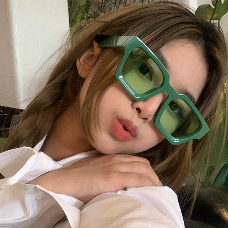 Retro Square Sunglasses