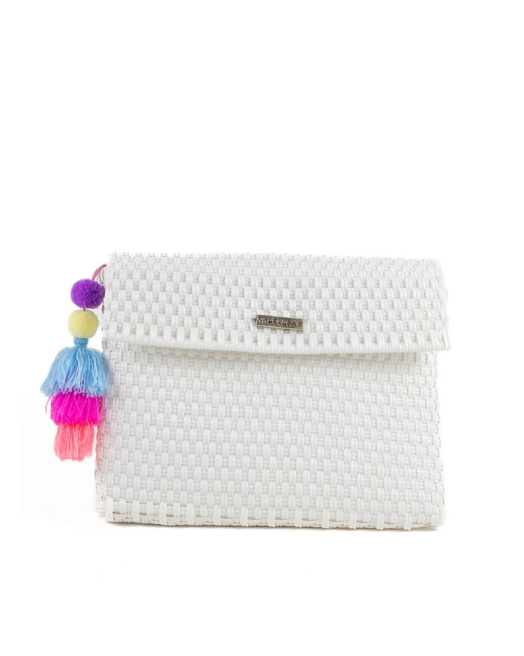 Solid White Clutch