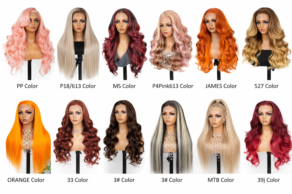 Black Wear and Go 24' Transparent Lace Front Wig Preplucked Brazilian Human Hair Body Wave Frontal