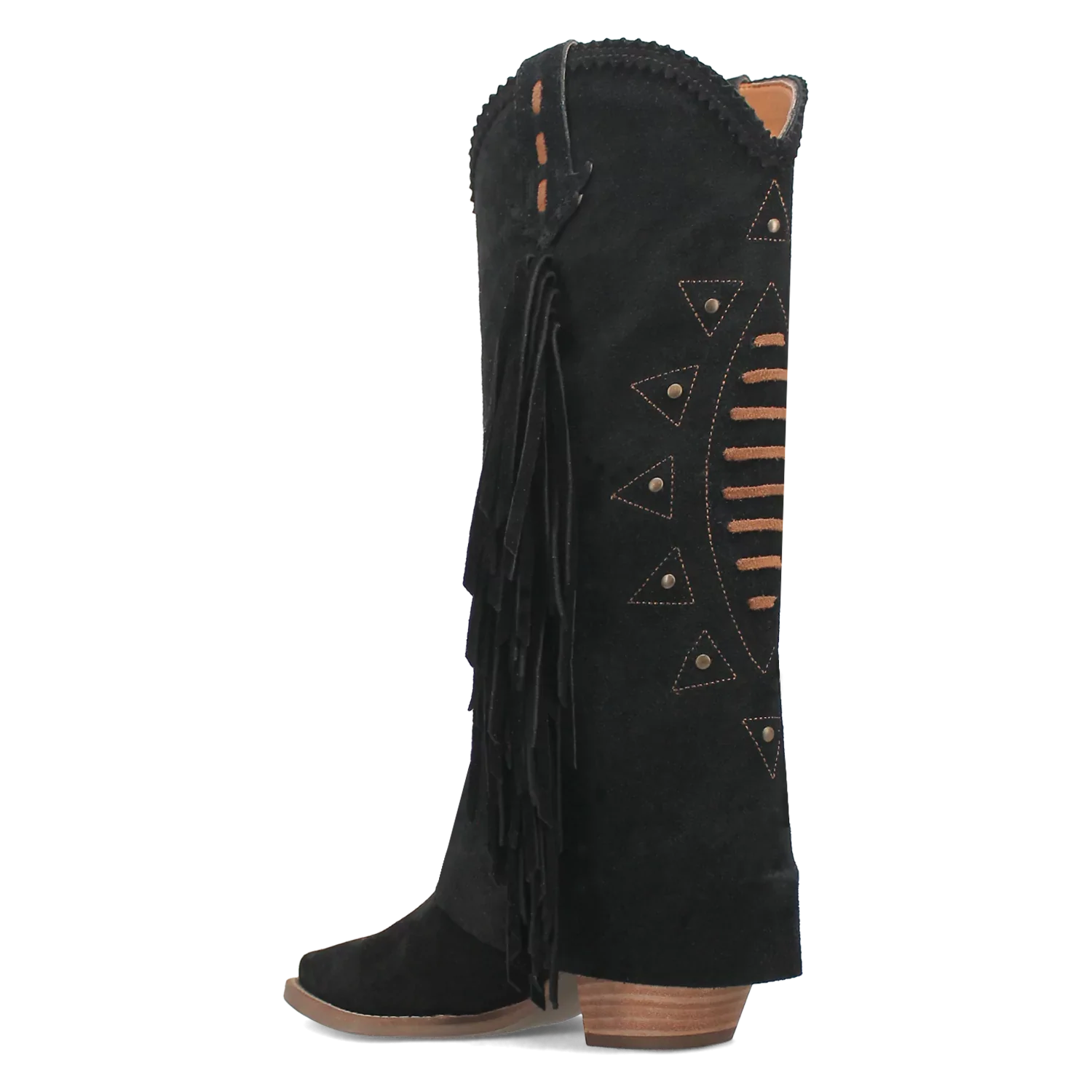 Dingo Spirit Trail  - Women's Suede Leather Cowgirl Boots