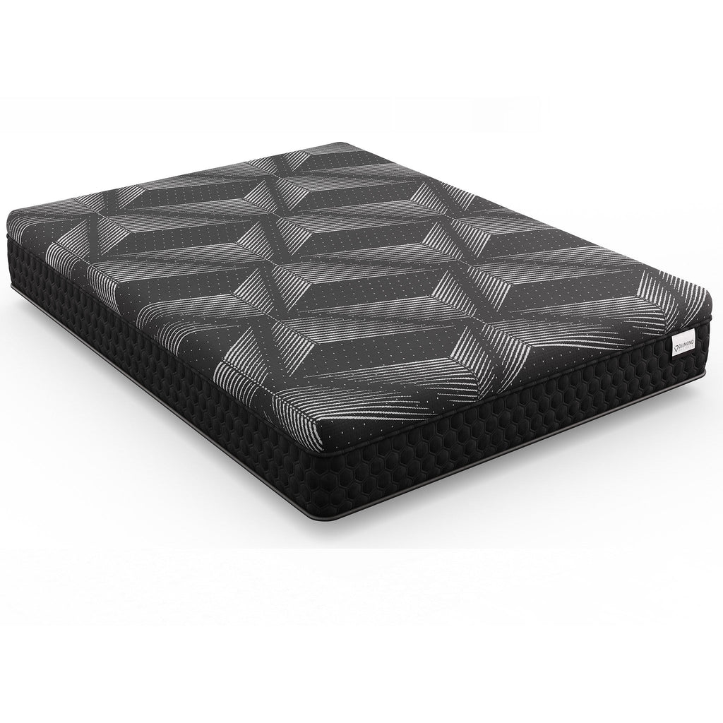 Copper Cooling Hybrid California King Mattress with Supportive Edge Coils