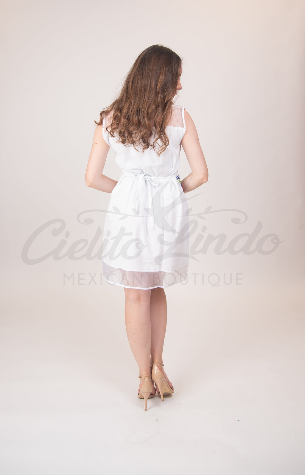 Teresa Dress White