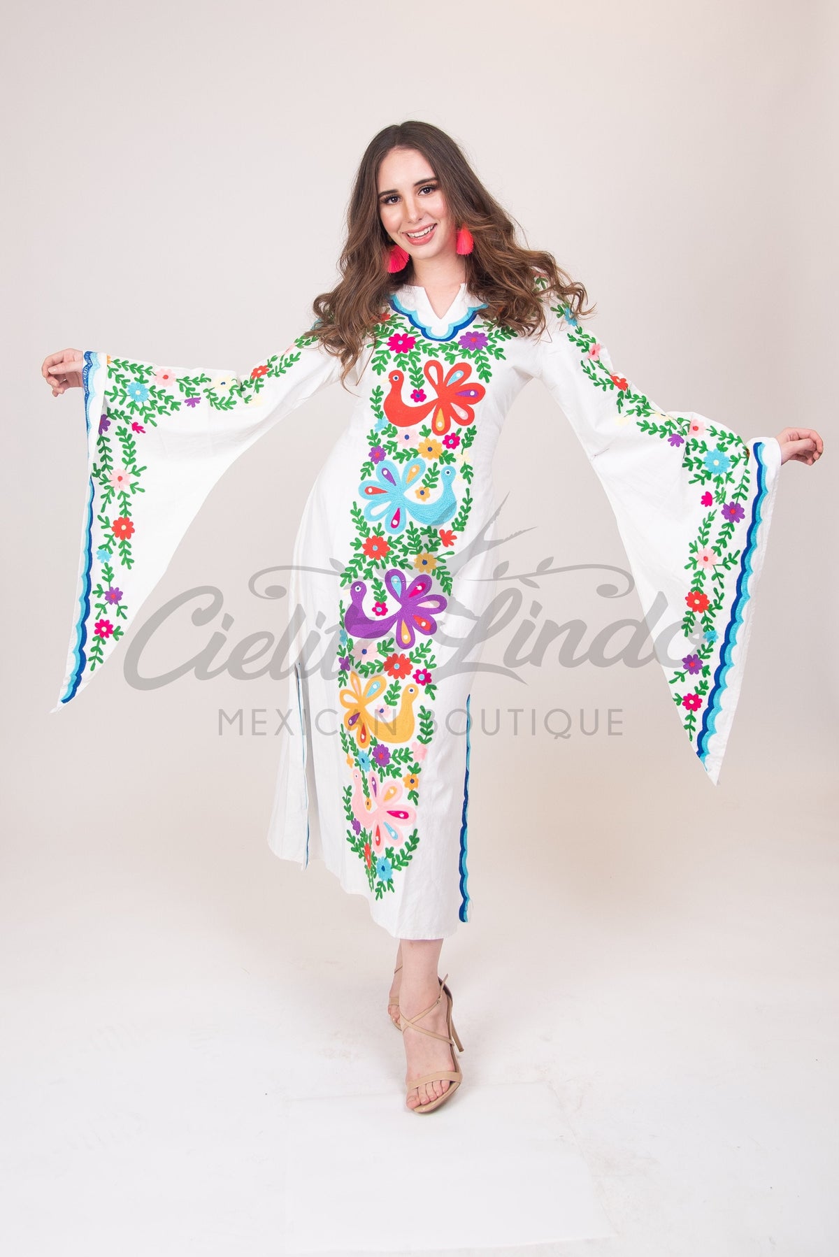 The Majestic Maxi Dress White