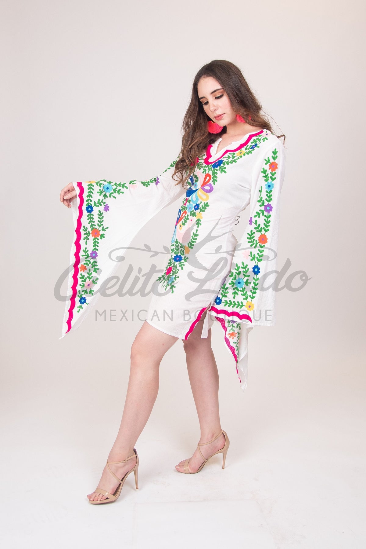The Majestic Mini Dress White
