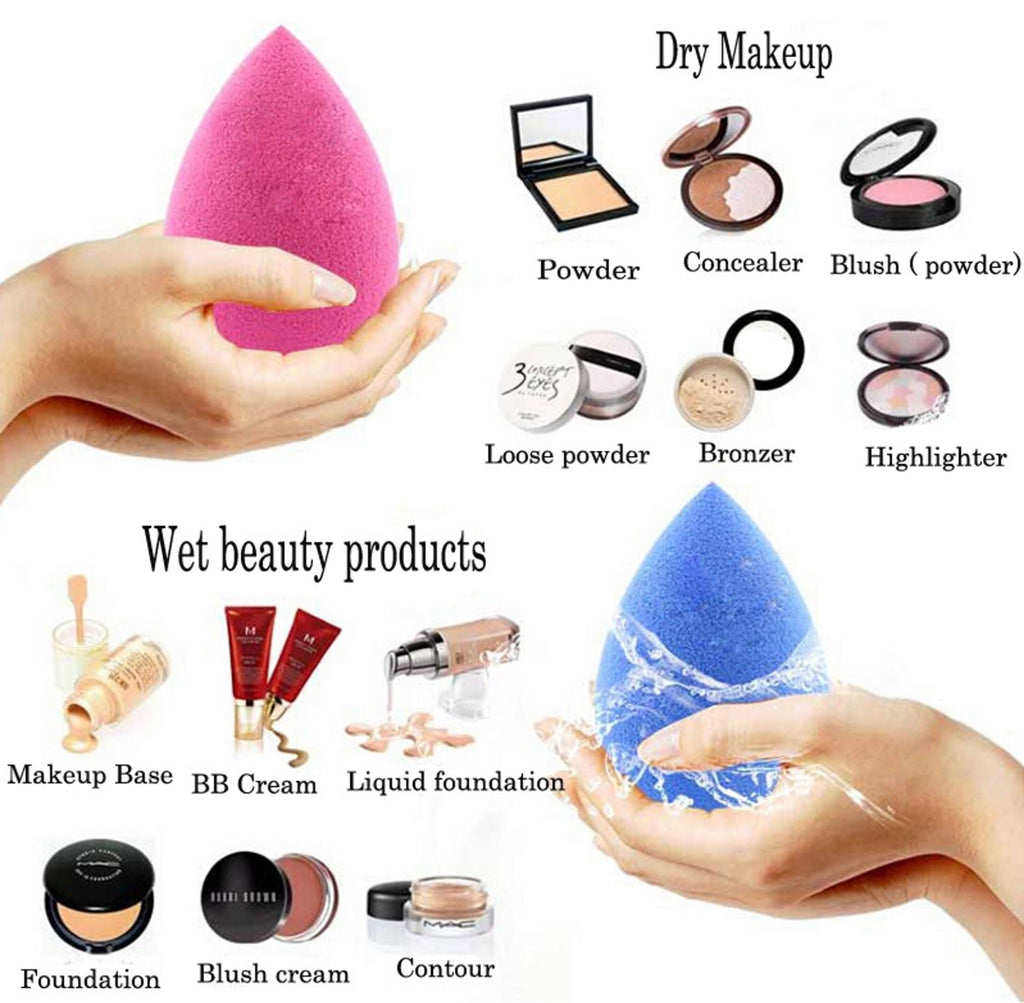 Good Living In Style 6-Piece Makeup Sponge Set