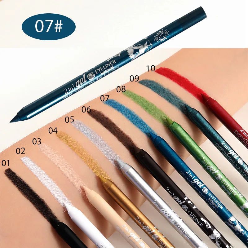 Long-Wear Waterproof Gel Eyeliner Pencil