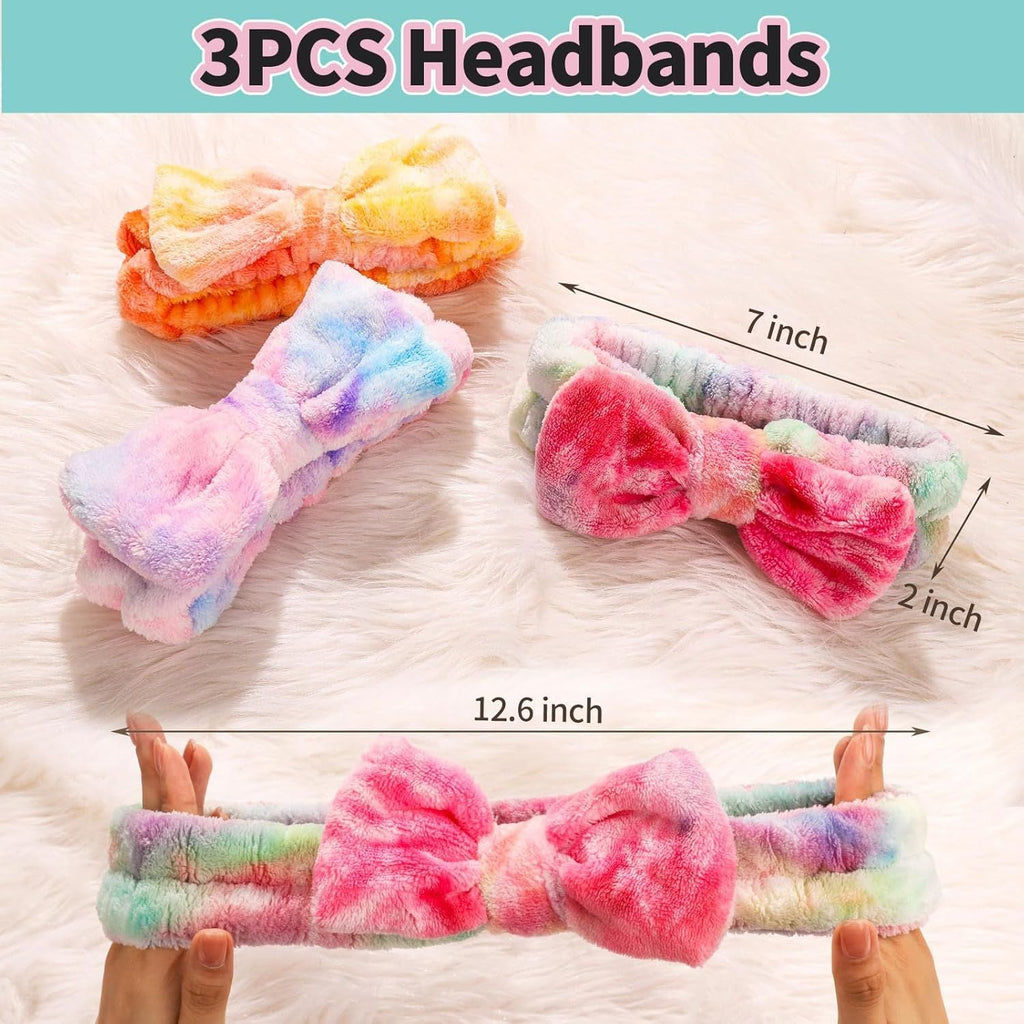 6-Piece Spa Headband & Hair Scrunchie Set
