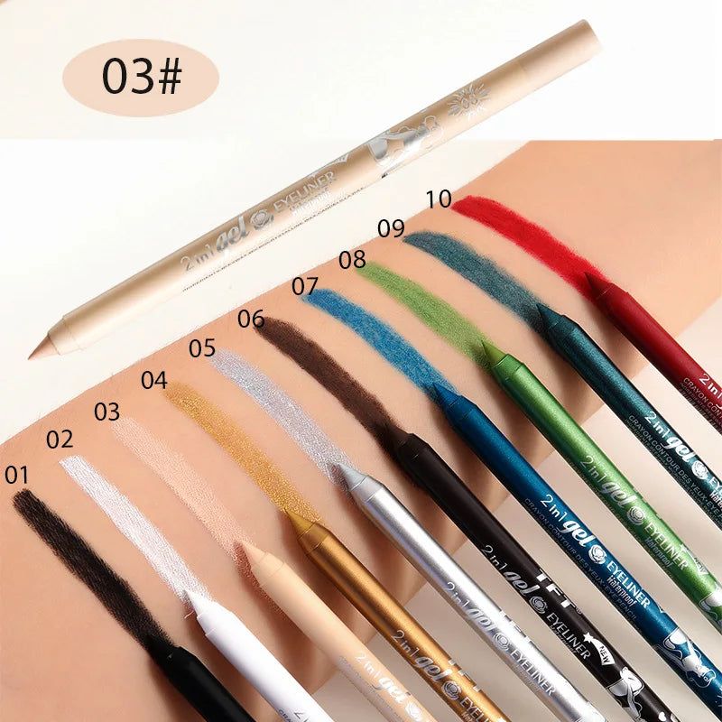 Long-Wear Waterproof Gel Eyeliner Pencil