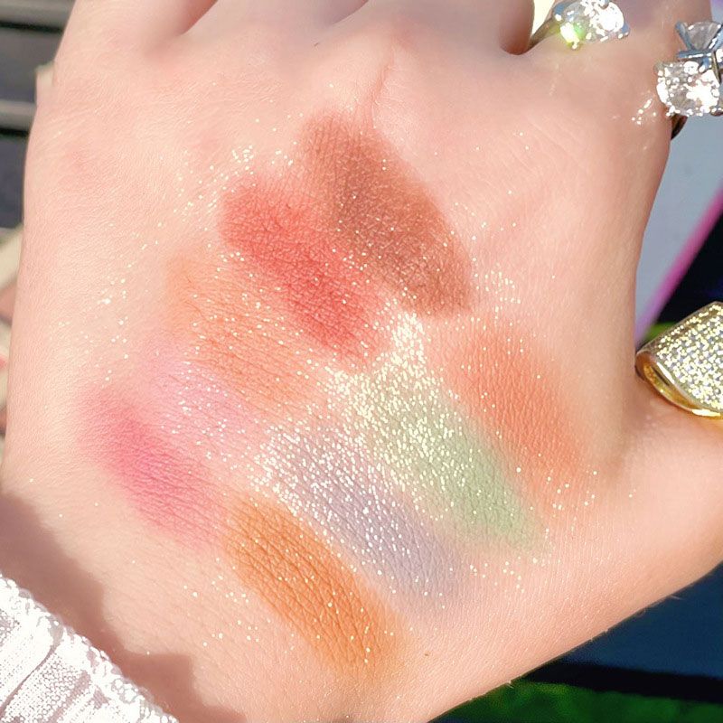 20 Colors Shiny Eyeshadow Palette Matte Rose Color Earth Eye Shadow Polarized Glitter Long Lasting Eye Makeup Cosmetic 2025New