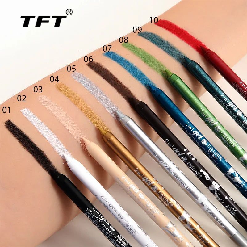 Long-Wear Waterproof Gel Eyeliner Pencil