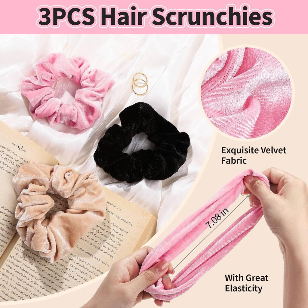 6-Piece Spa Headband & Hair Scrunchie Set