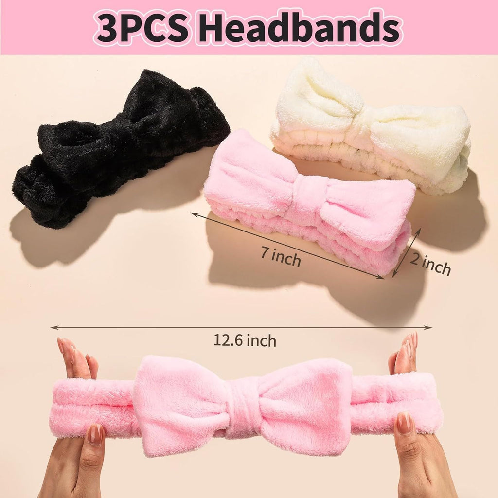 6-Piece Spa Headband & Hair Scrunchie Set