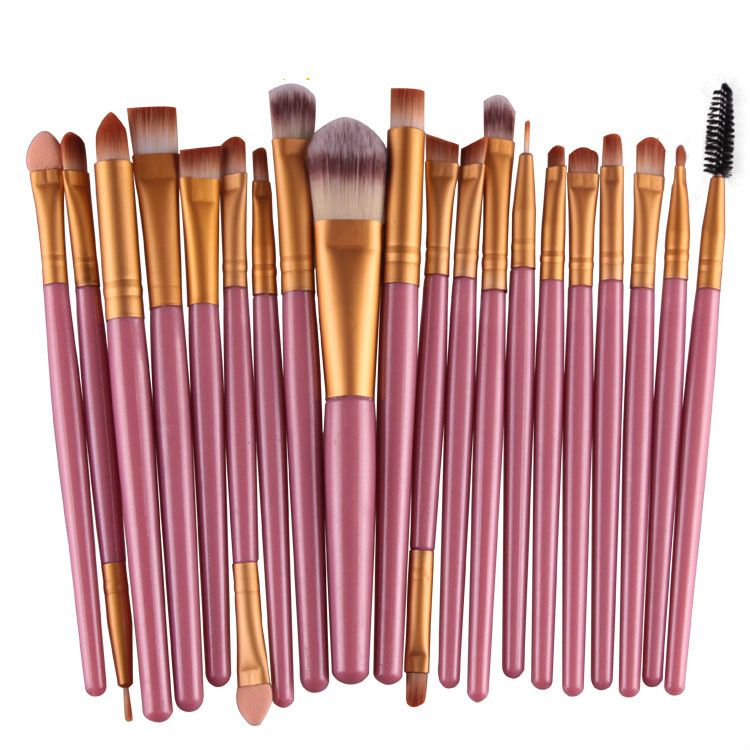 20-Piece Complete Makeup Brush Set