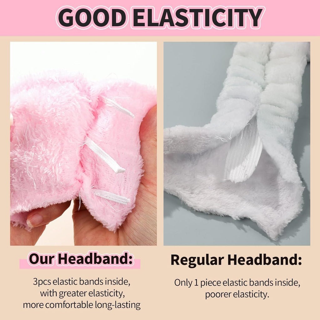 6-Piece Spa Headband & Hair Scrunchie Set