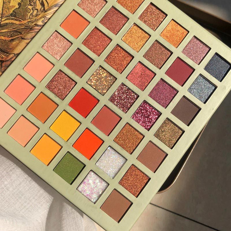 42-Color Rose Gold Eyeshadow Palette