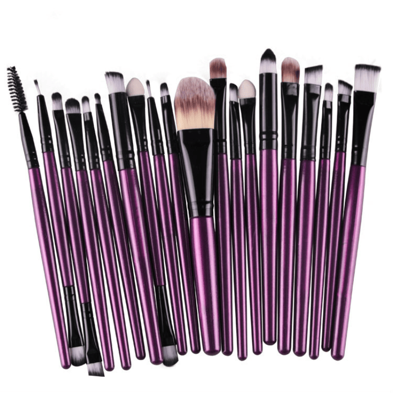 20-Piece Complete Makeup Brush Set