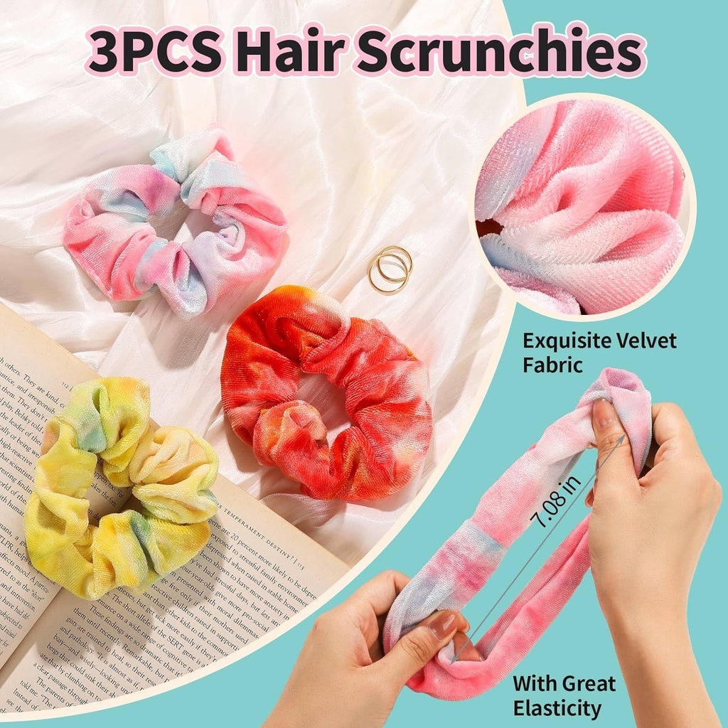6-Piece Spa Headband & Hair Scrunchie Set