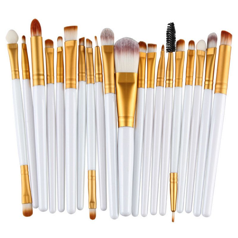 20-Piece Complete Makeup Brush Set