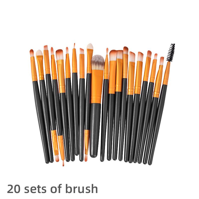 20-Piece Complete Makeup Brush Set