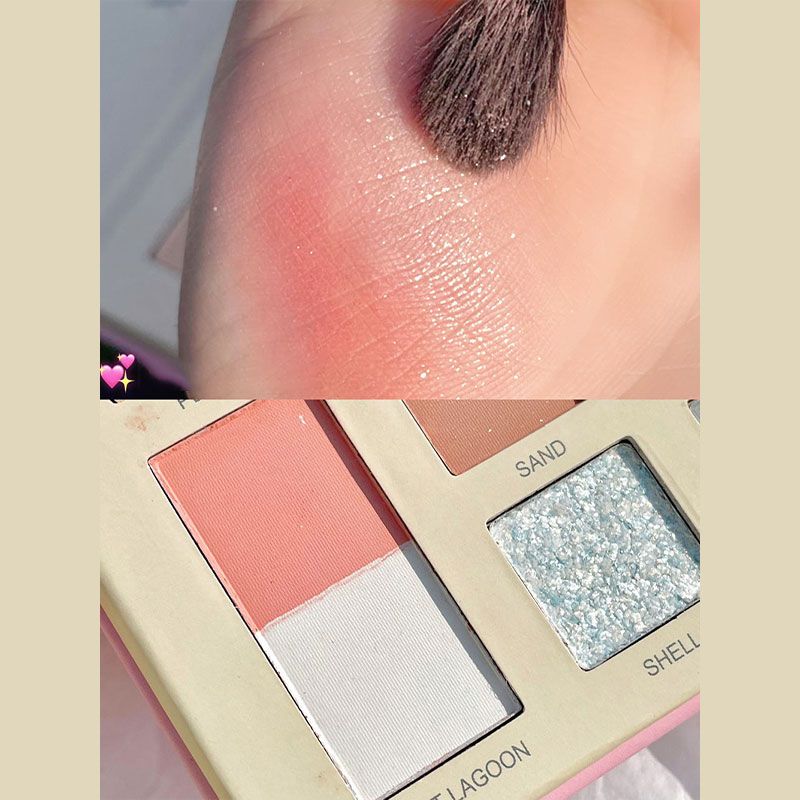 20 Colors Shiny Eyeshadow Palette Matte Rose Color Earth Eye Shadow Polarized Glitter Long Lasting Eye Makeup Cosmetic 2025New