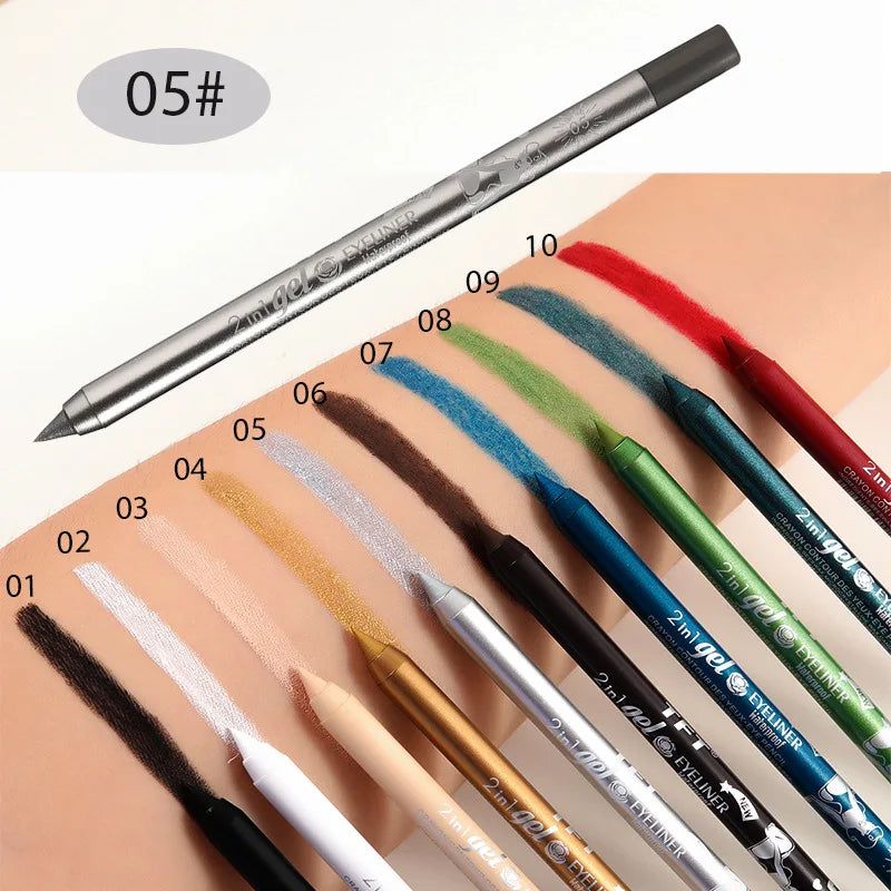 Long-Wear Waterproof Gel Eyeliner Pencil