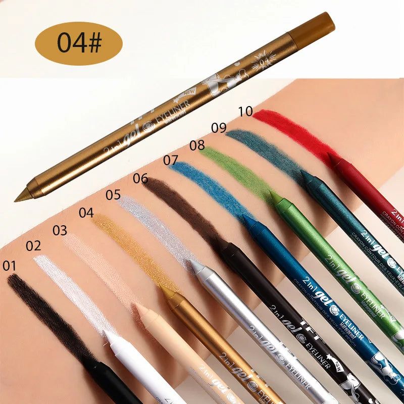 Long-Wear Waterproof Gel Eyeliner Pencil