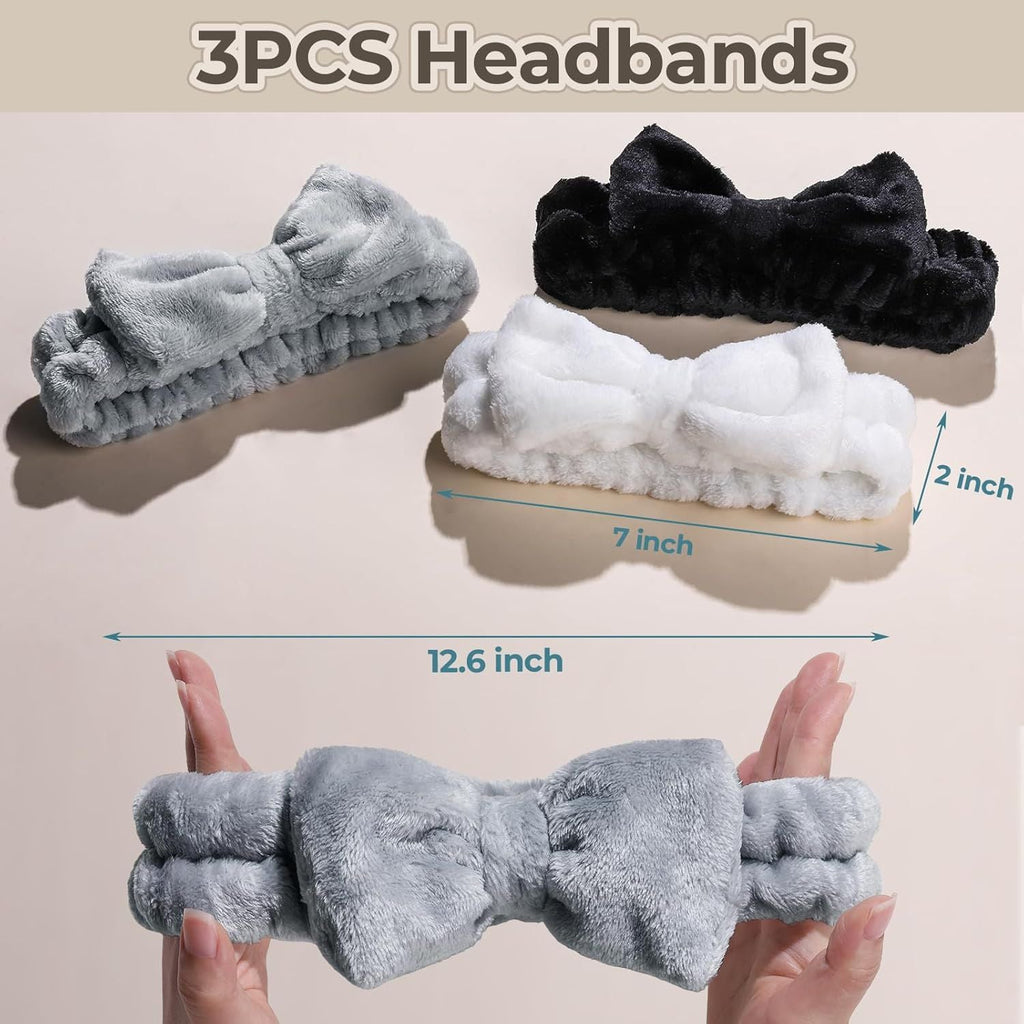 6-Piece Spa Headband & Hair Scrunchie Set
