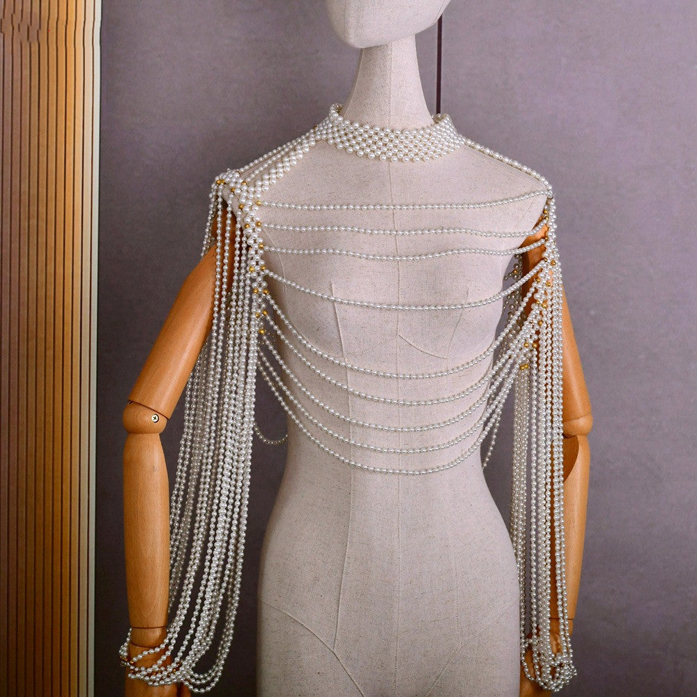 Luxury Beaded Shawl