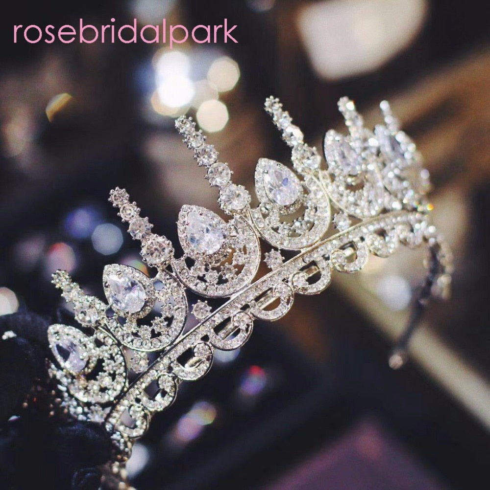 Crystal Bridal Tiara Headband | Wedding Crown