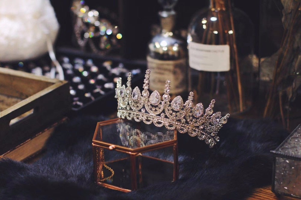 Crystal Bridal Tiara Headband | Wedding Crown