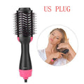 2-in-1 Rotating Hot Air Brush & Hair Dryer