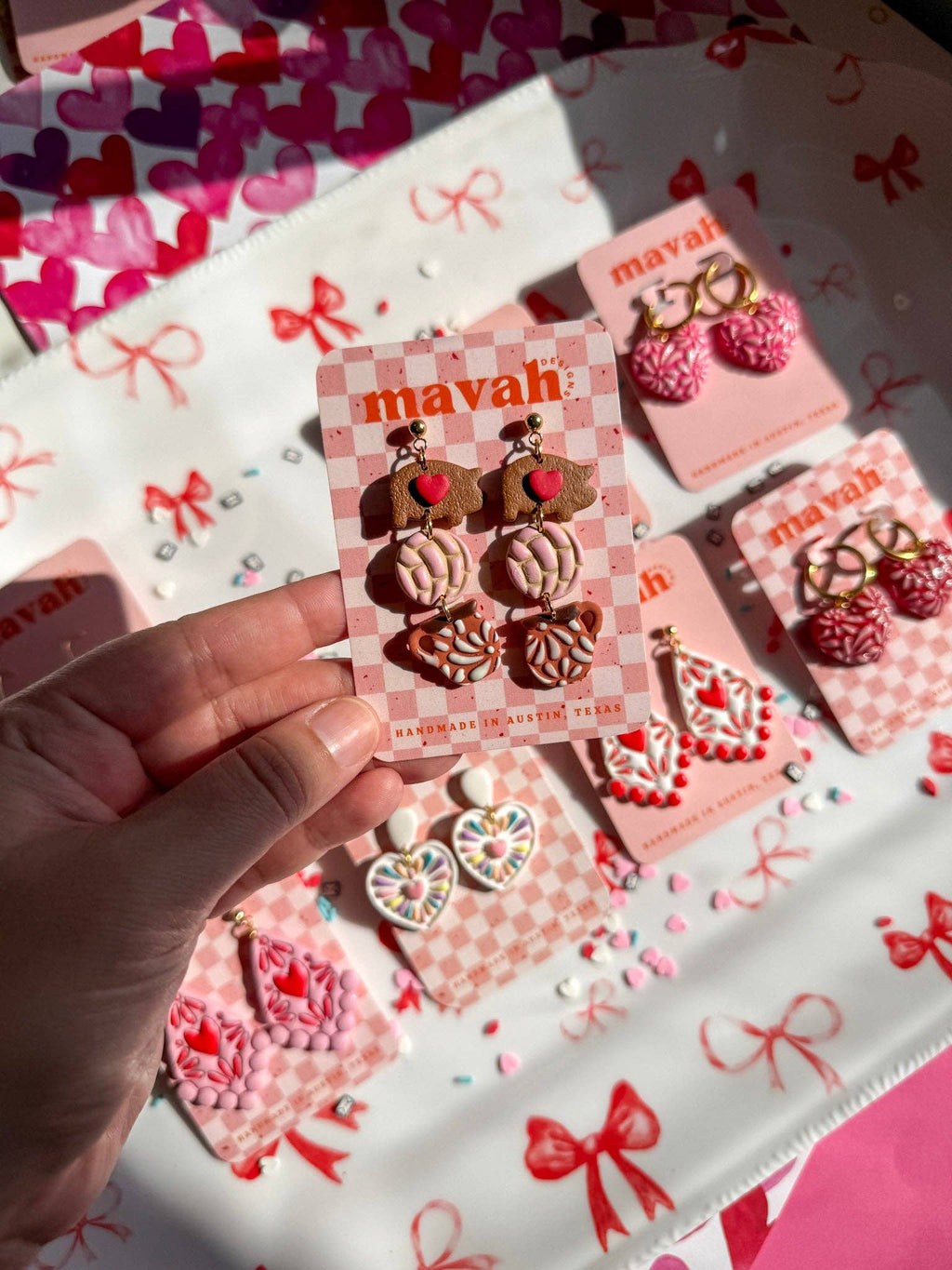Corazón de Pan Dulce Earrings ❤️🥐