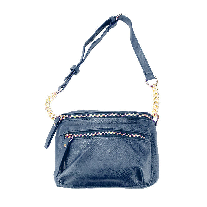 Faux Leather Crossbody / Fanny Pack / Belt Bag
