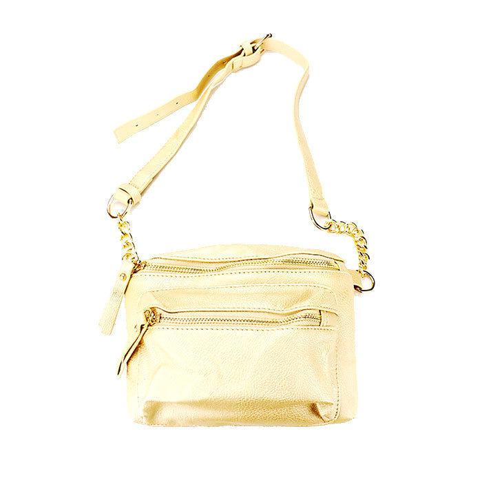 Faux Leather Crossbody / Fanny Pack / Belt Bag