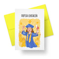 Graduation Card – Primera Generación (First-Generation Graduate – Girl)