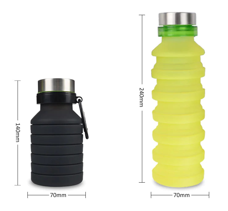Collapsible 20oz Travel Water Bottle