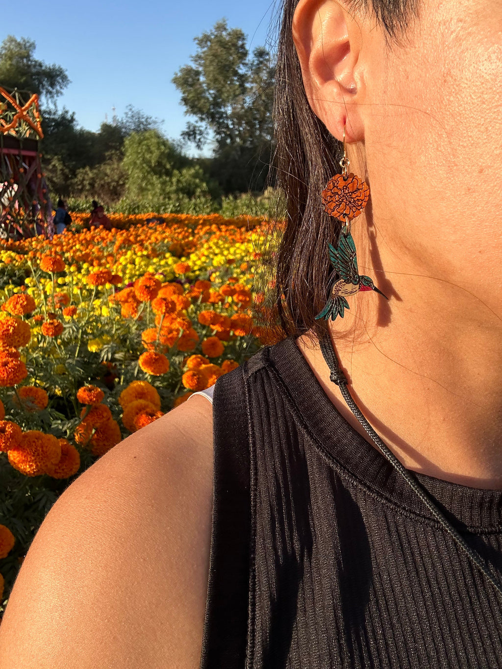 Cempasúchil Dreams Earrings ✨
