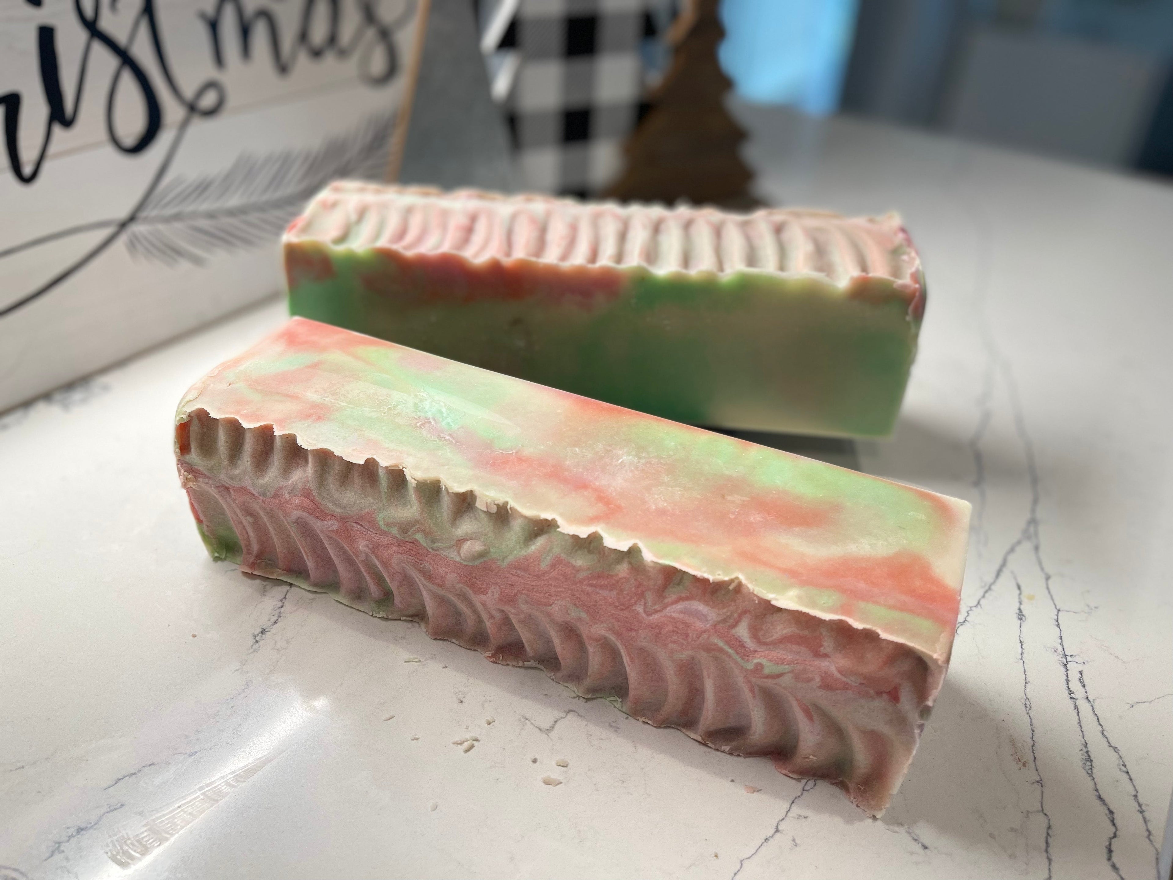 Crisp Apple and Rose Luxury Handmade Soap