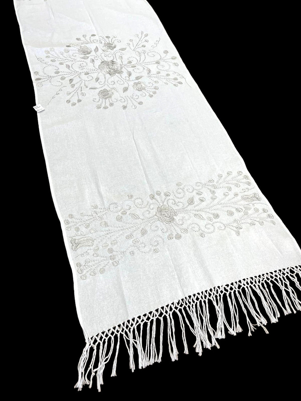 Mexican Handmade Embroidered Shawl Chilapa