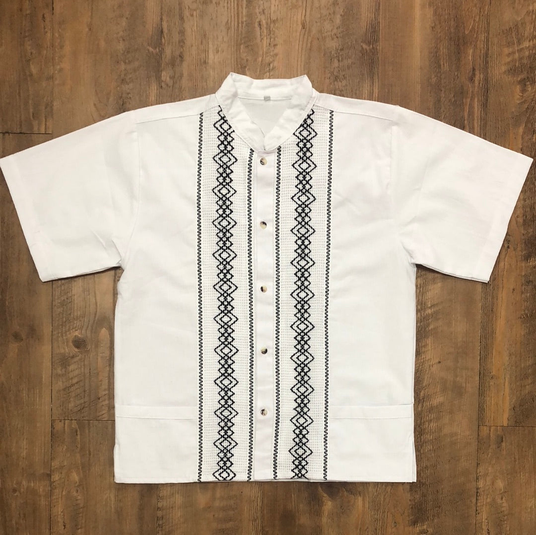 Men’s Guayabera Mayan Style